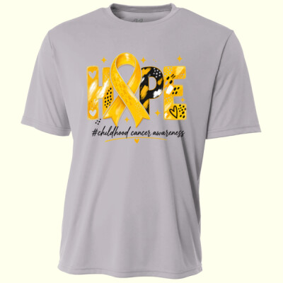 Childhood Cancer Awareness 87-053 - Adult Cooling Performance Short Sleeve Tee Thumbnail