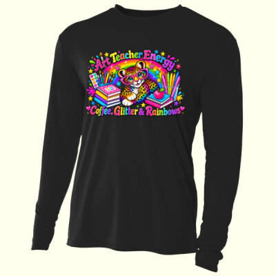 Art Teacher Energy 85-200 - Adult Cooling Performance Long Sleeve Tee Thumbnail