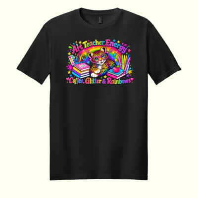 Art Teacher Energy 85-200 - Adult Softstyle ® T Shirt Thumbnail