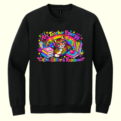 Art Teacher Energy 85-200 - Heavy Blend Crewneck Sweatshirt Thumbnail