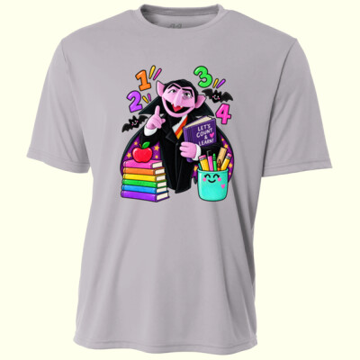 Halloween counting 40-107 - Adult Cooling Performance Short Sleeve Tee Thumbnail