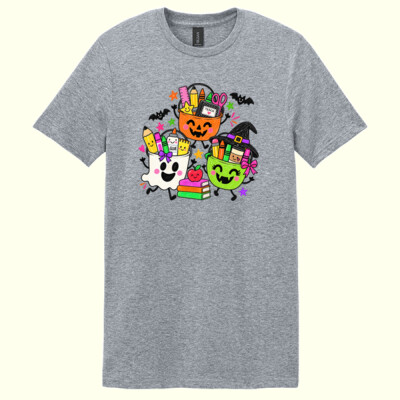 Halloween Buckets 40-104 - Adult Softstyle ® T Shirt Thumbnail