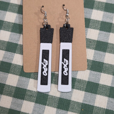 Expo Marker Earrings Thumbnail