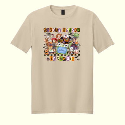 Spooky Season in the Air 🎃👻 40-003 - Adult Softstyle ® T Shirt Thumbnail