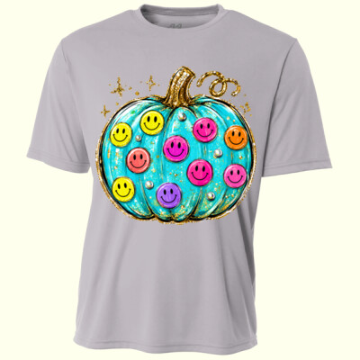 Smiley Pumpkin 40-006 - Youth Cooling Performance Short Sleeve Tee Thumbnail
