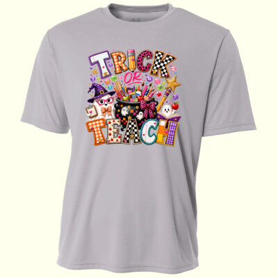 Trick or Teach 40-007 - Adult Cooling Performance Short Sleeve Tee Thumbnail