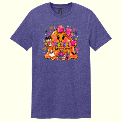 Teacher Boo Crew 40-016 - Adult Softstyle ® T Shirt Thumbnail
