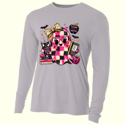 Teaching Ghost 👻🩵 40-023 - Adult Cooling Performance Long Sleeve Tee Thumbnail