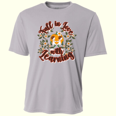 Fall in Love with Learning 🎃🌼 40-036 - Adult Cooling Performance Short Sleeve Tee Thumbnail