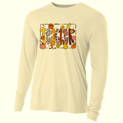Teacher Fall 🍂 40-040 - Adult Cooling Performance Long Sleeve Tee Thumbnail