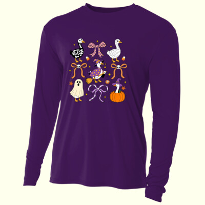 Halloween Ducks 🎃🦆 40-042 - Adult Cooling Performance Long Sleeve Tee Thumbnail
