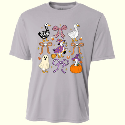 Spooky Halloween Ducks 🦆🎃 40-047 - Adult Cooling Performance Short Sleeve Tee Thumbnail