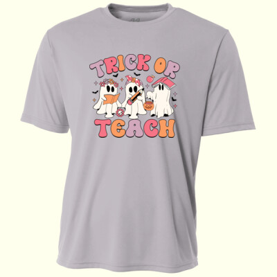 Trick or Teach 👻✏️ 40-054 - Adult Cooling Performance Short Sleeve Tee Thumbnail