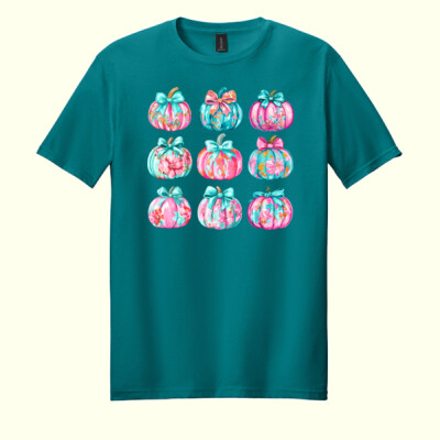 Colorful Floral Pumpkins 🎀🎃 40-060 Thumbnail