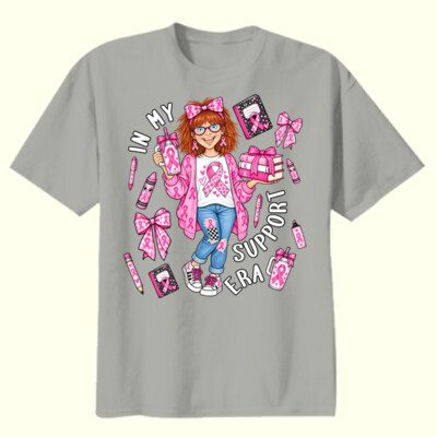 In My Support Era 🎀 70-120 - Youth Heavy Cotton 100% Cotton T Shirt Thumbnail