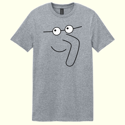 Elephant Glasses Shirt 83-106 - Adult Softstyle ® T Shirt Thumbnail