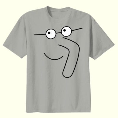 Elephant Glasses Shirt 83-106 - Youth Heavy Cotton 100% Cotton T Shirt Thumbnail